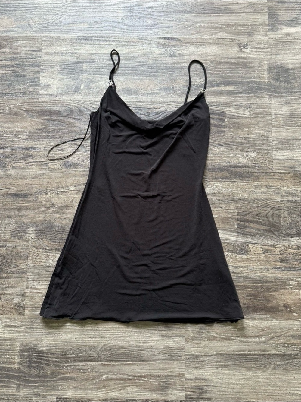 NWOT - Mach & Mach Tiny Crystal Bow Mini Dress